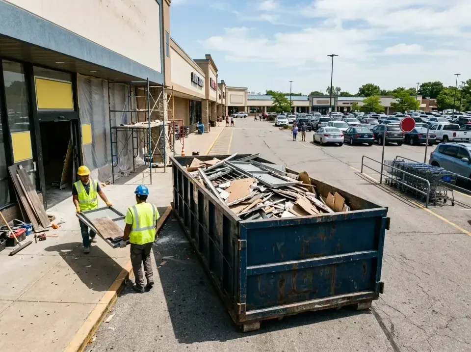 retail-store-renovation-debris-003 — frequently asked questions, Roll-off Dumpster Rentals in Bethany, OR